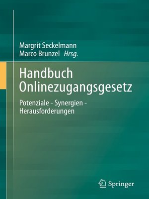 cover image of Handbuch Onlinezugangsgesetz